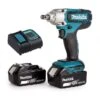 Makita DTW190SYE 2 X 18V 1.5AH LI-ION 1/2 DR Cordless Impact Wrench -Portwest Sales 1631156196 DTW190SYE