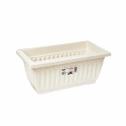 Baba SMALL ZEN WHITE Planter Box 336MM X 187MM