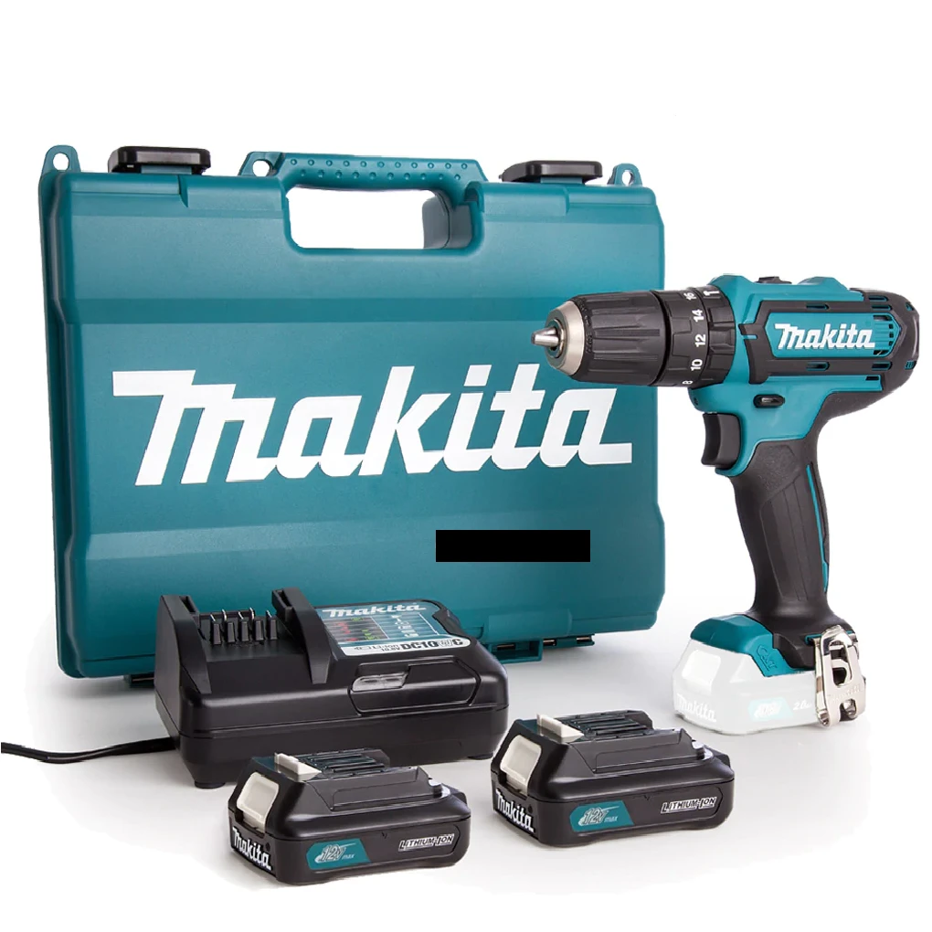 Makita HP333DWYE 2 X 12V 1.5AH LI-ION Cordless Hammer Driver Drill 3 Makita HP333DWYE 2 X 12V 1.5AH LI-ION Cordless Hammer Driver Drill