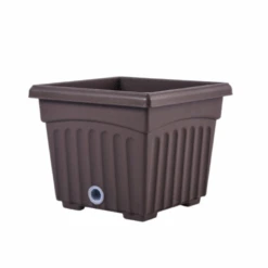 Baba 20CM SQUARE Pot BI-SQ-200 ZEN BROWN