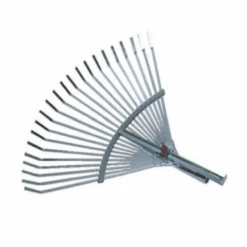 Steel Rake With Wooden Handle