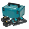 Makita MKP3PG182 (198081-7) DUAL Port Charger (DC18RD), 2 X 18V 6.0AH LI-ION Batteries (BL1860B), MAKPAC -Portwest Sales 1652088683 MKP3PG182