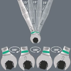 Wera JOKER 6003 Series Combination Wrench SPANNER 22PC SET 05020232001 -Portwest Sales 1671683506 JOKER6