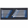BluePoint BPS4P, 14PC Combination Wrench Set On Tray High Polished Metric (MM) -Portwest Sales 1685667666 BPS4P