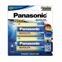 PANASONIC D-Sized EVOLTA Alkaline Battery 2PC/PACK LR20EG/2B