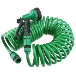 MANGUERA ESPIRAL 7.5M Gardening Spiral Hose With Sprayer & Connector
