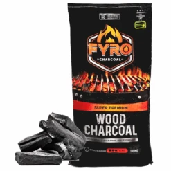 FYRO PREMIUM FRUIT WOOD Lump Charcoal 4KG
