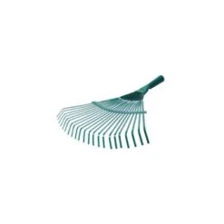 Plastic Rake With Wood Handle