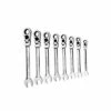 Bluepoint BOERF708A, 8PC, Reversible, Flexible Head Ratcheting Wrench Set (5/16 To 3/4) -Portwest Sales products 20190314164437 BOERF708A