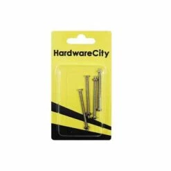 HWC SS316 Marine Fasteners, M3 X 45, Hexagon Bolts And Nut, 4PC/Pack