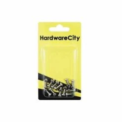 HWC SS316 Marine Fasteners, M4 X 12, Phillips Pan Screws And Nut, 12PC/Pack