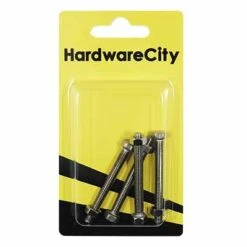 HWC SS316 Marine Fasteners, M5 X 45, Hexagon Bolts And Nut, 4PC/Pack