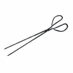 Iron Metal Charcoal Black Tong