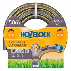 Hozelock 7950 TRICOFLEX ULTRAMAX 50M Silver Hose
