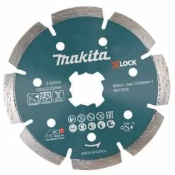 Makita E-02054 4"/100MM X 22.23MM X-Lock Diamond Wheel For Concrete, Granite & Marble